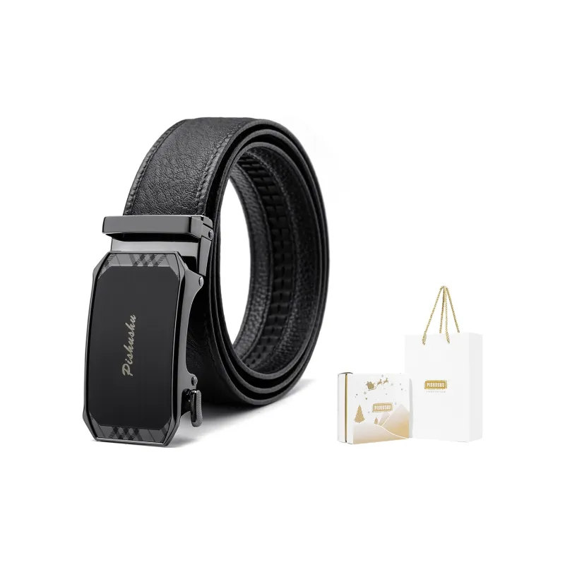 PISHUSHU Leather Belts Unisex-24
