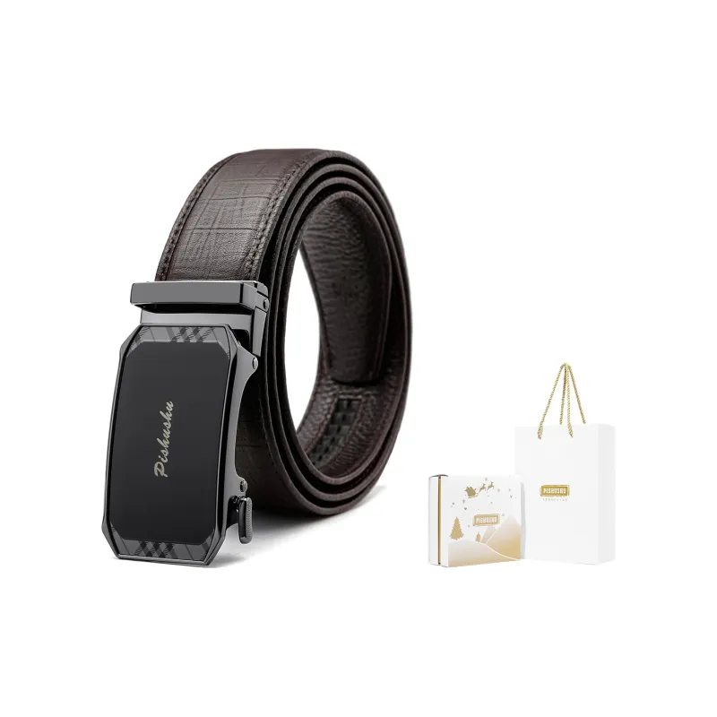PISHUSHU Leather Belts Unisex-26