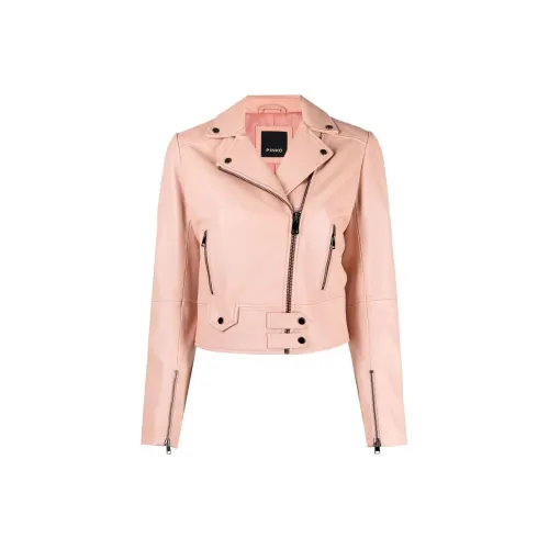 PINKO Cropped Coats Women's Pink