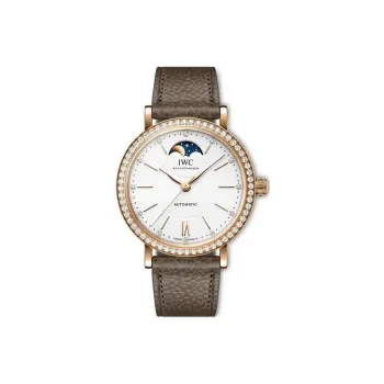 IWC Portofino Automatic Mechanical Movement Men's Watch 37.1mm White Dial