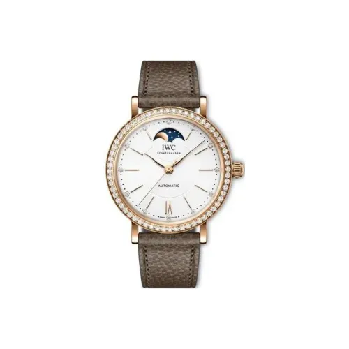 IWC Portofino Automatic Mechanical Movement Men's Watch 37.1mm White Dial