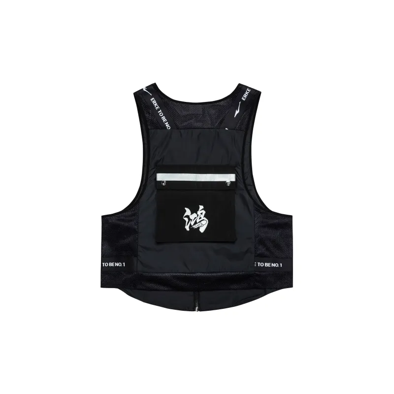Erke Workwear Vest Men's Jet Black-1