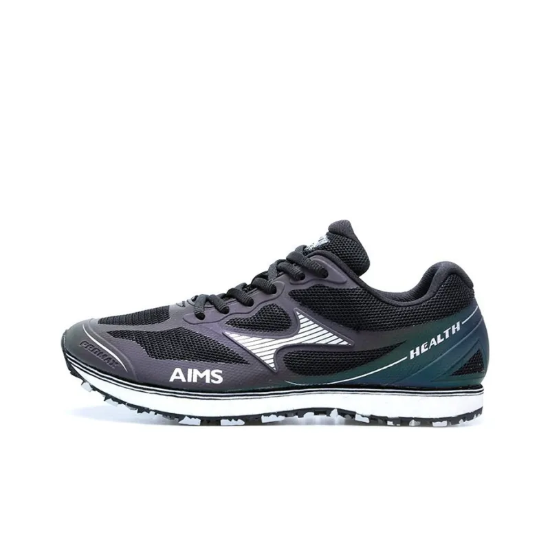 HEALTH 699S+ Running Shoes Unisex Low Top Iridescent/Black-0