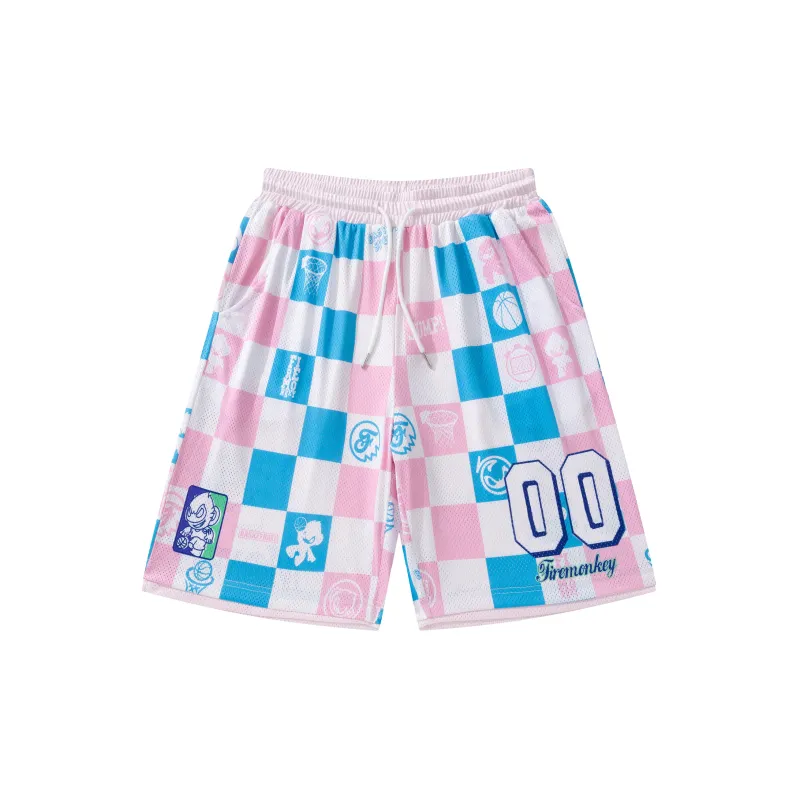 FireMonkey Basketball Shorts Unisex-9