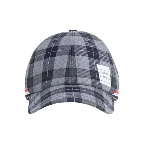 THOM BROWNE Baseball Caps Men Gray