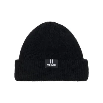Nerdy Beanies Unisex Black