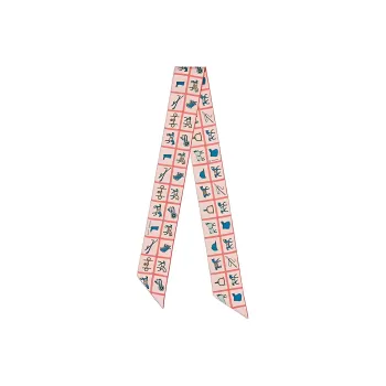 HERMES 2000s Twilly Scarf