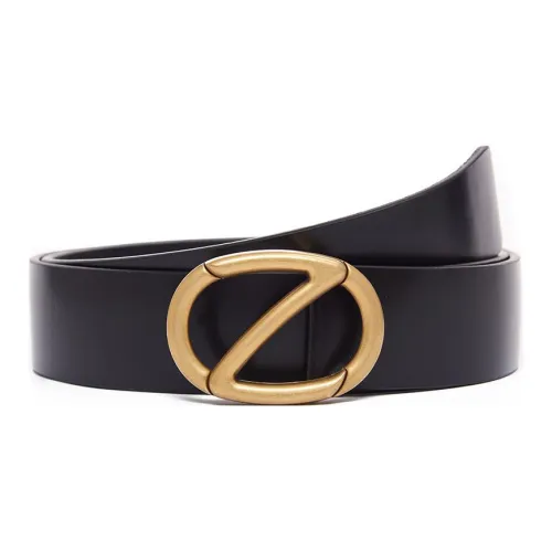 KENZO Leather Belts Men Black