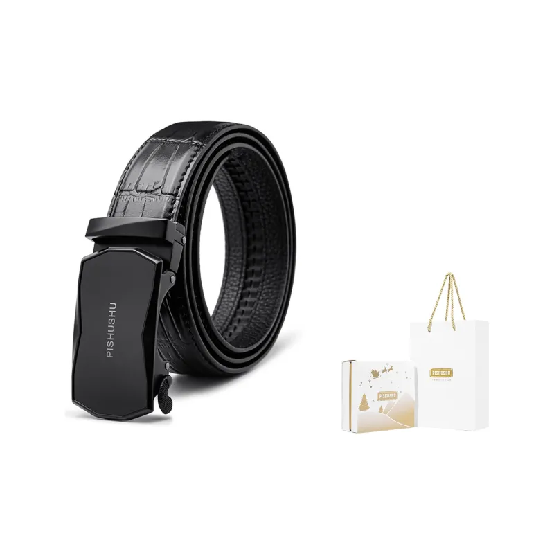 PISHUSHU Leather Belts Men-26