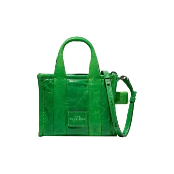 MARC JACOBS Lambskin Tote Bag, Shopping Bag, Shoulder Bag, Crossbody Bag, Handbag Mini Women's Green