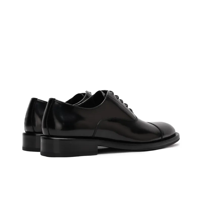 Viplander Dress Shoes Men Low Top Black-2