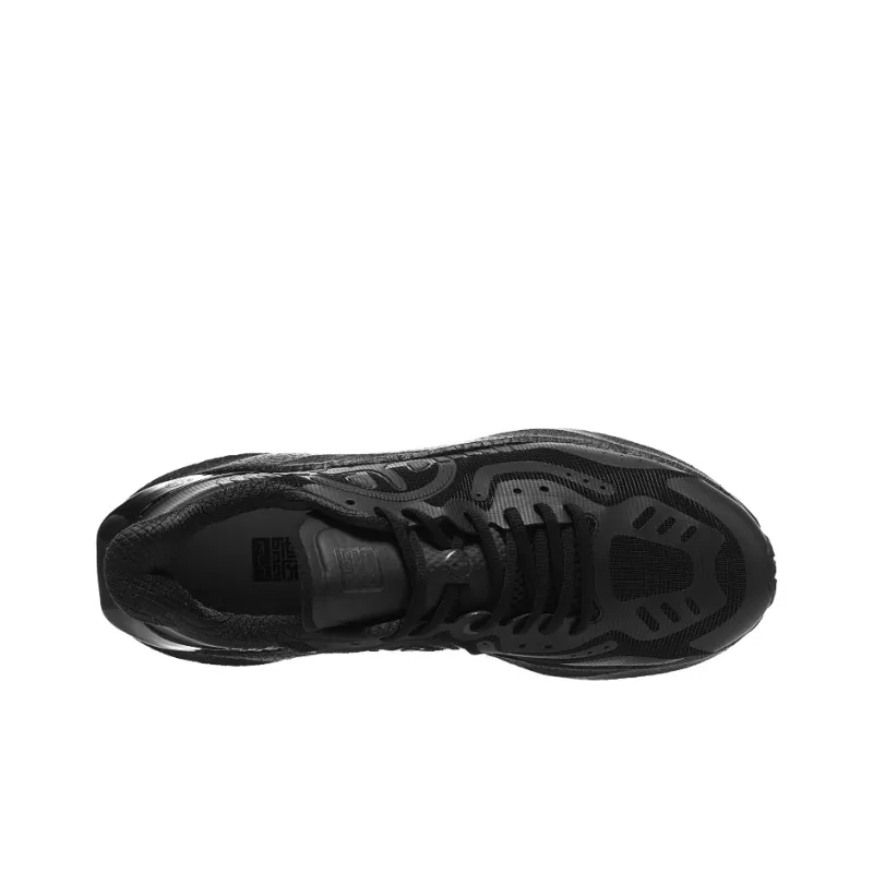 BMAI Cushioning Anti Slip And Wear Resistant Breathable Coverage Support Low Top Running Shoes Women's Knight Black-3