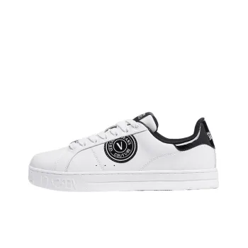 VERSACE JEANS Couture Court 88 Logo patch Leather Sneakers