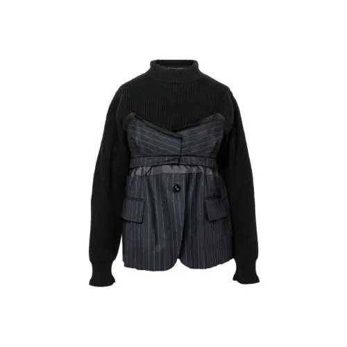 Sacai Sweaters Women's Black