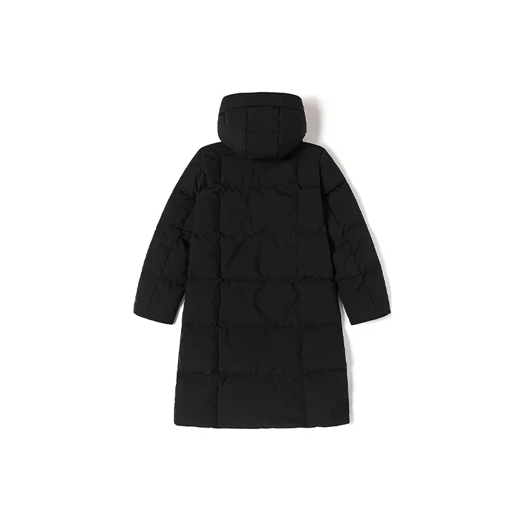 Kappa Solid Color Stand Collar Down Jacket Women's-1