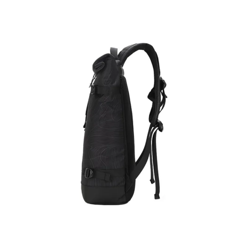 HEAD Fabric Laptop Backpack Large Size Unisex Black Light Gray Dark Khaki Fabric Color-2