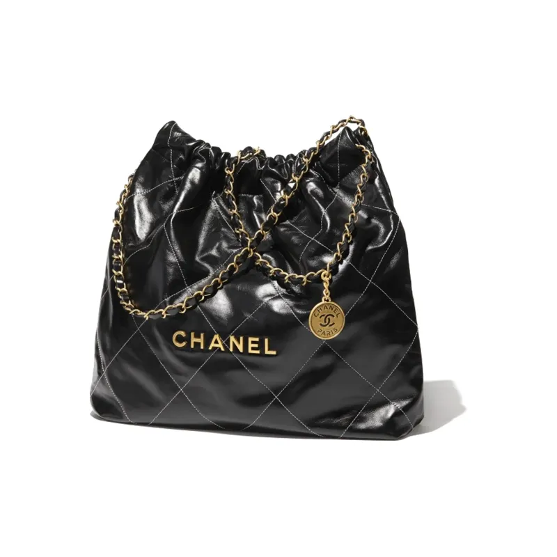 CHANEL 22 Handbag Black-3