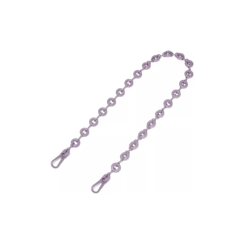 LOEWE Brass Chain Belt Shoulder Strap Bag Strap Women's Light Purple-0