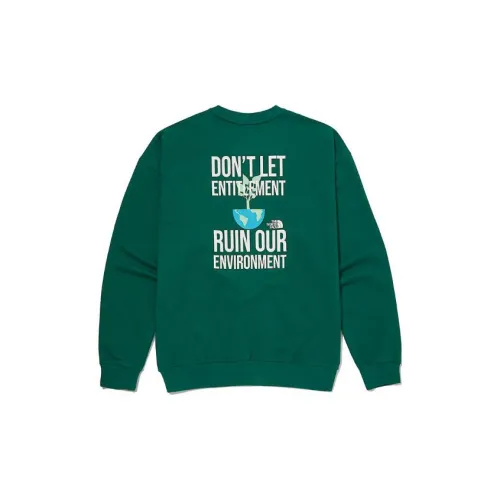 THE NORTH FACE Sweatshirts Unisex Green