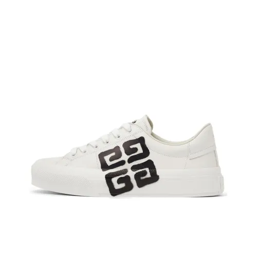 Givenchy Skateboard Shoes Women's Low-Top White/Black