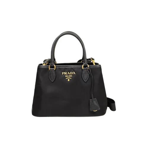 prada galleria Nylon Tote Bag, Shopping Bag, Shoulder Bag, Crossbody Bag, Handbag Regular Women's Black