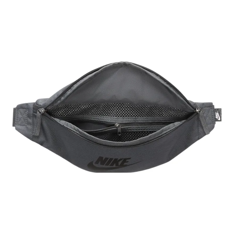 Nike Nylon One Shoulder Crossbody Bag Sling Bag Fanny Pack Regular Unisex Iron Gray/Black-3