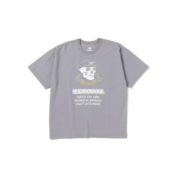 NEIGHBORHOOD X Harley Davidson Cracked Print T Shirt