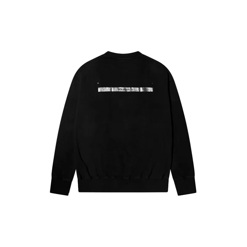 A COLD WALL* Foil Grid Sweatshirt-1