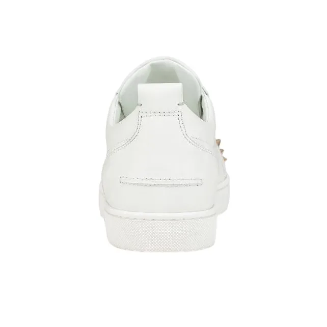 CL LUBOTING Low Top Stylish Skateboarding Shoes Men's White-3