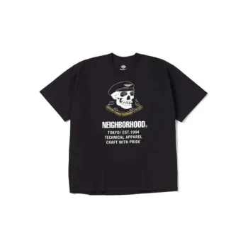 NEIGHBORHOOD X Harley Davidson Cracked Print T Shirt