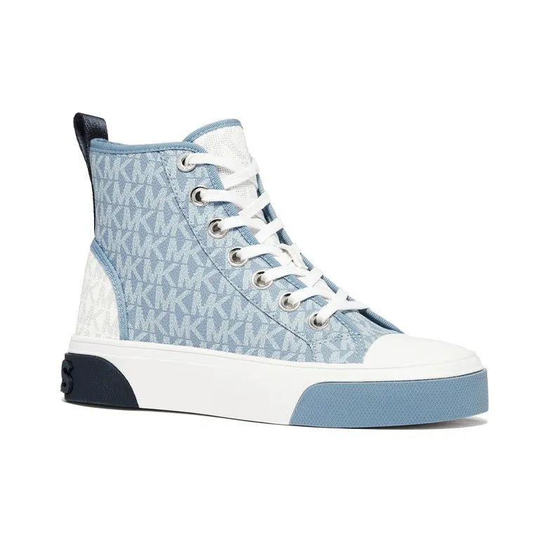MICHAEL KORS Gertie Stylish Skateboarding Shoes Women's Blue-2