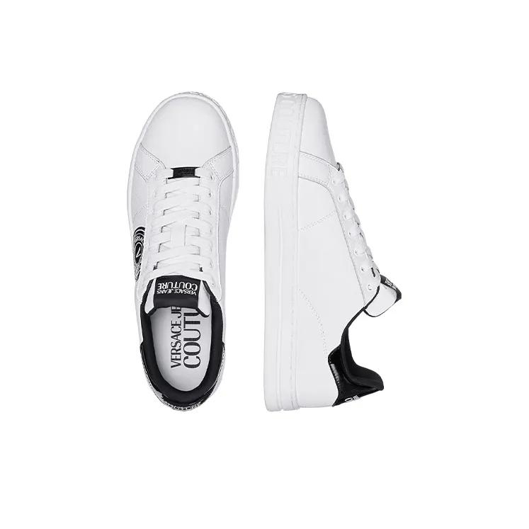 VERSACE JEANS Couture Court 88 Logo-patch Leather Sneakers-2