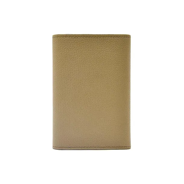 LOEWE Anagram Cow Leather Wallet Small Size Women's Daylily Green-1