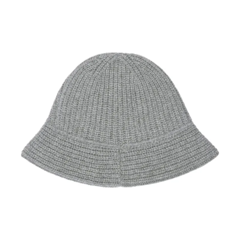 CELINE 10s Triomphe Cashmere Bucket Hat-1