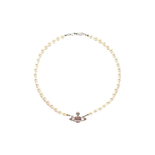 Vivienne Westwood Pearl Necklaces Women's Pink