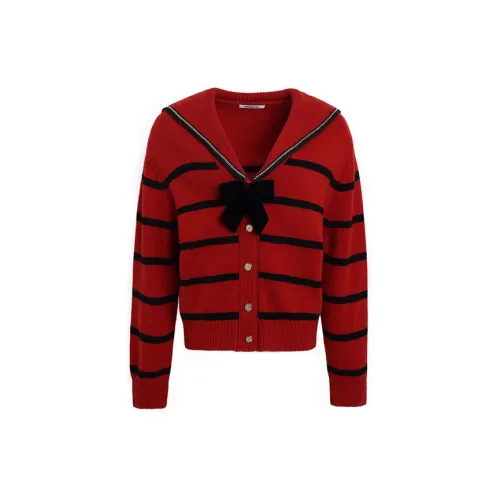 EIMISMOSOL Knitwear Women's Deep Red