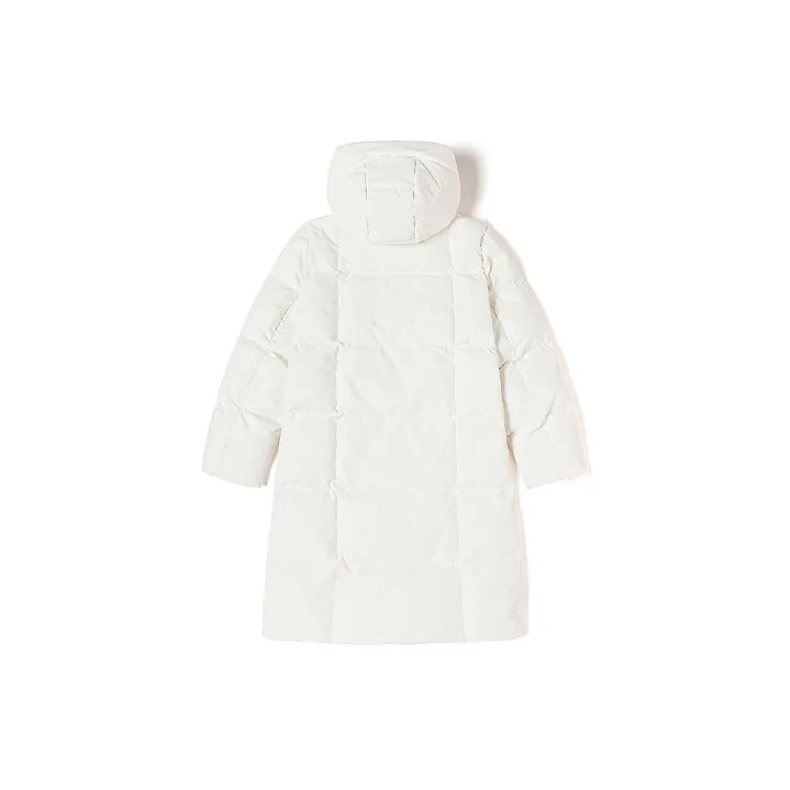 Kappa Solid Color Stand Collar Down Jacket Women's-3