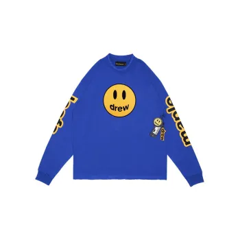 Drew House x Maple Leafs FW22 T Shirt Unisex Blue