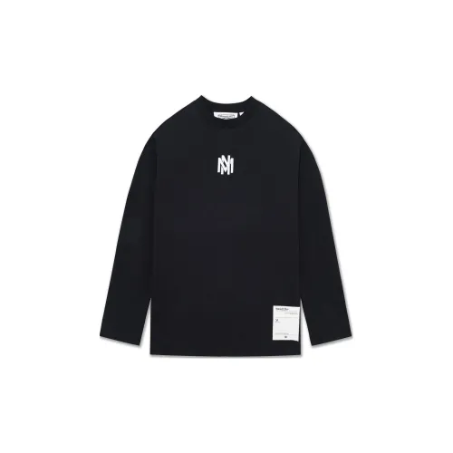 Mitchell Ness T Shirts Unisex Black