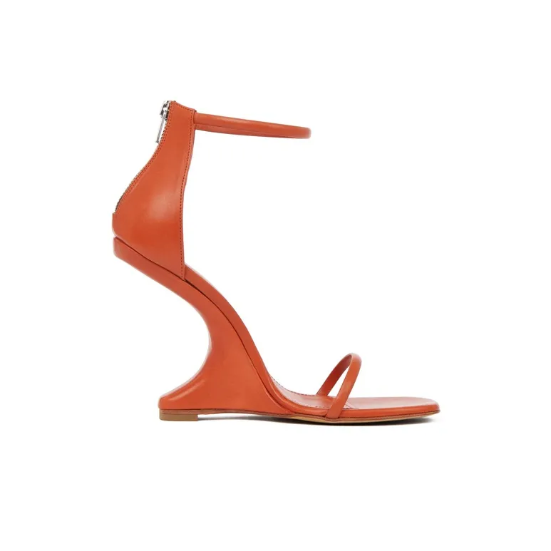 RICK OWENS/RO Cantilever 11 Strap Sandals Women's Orange-1