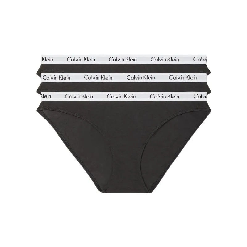 CALVIN KLEIN FW22 Underpants Women's 3 Pack Black-0