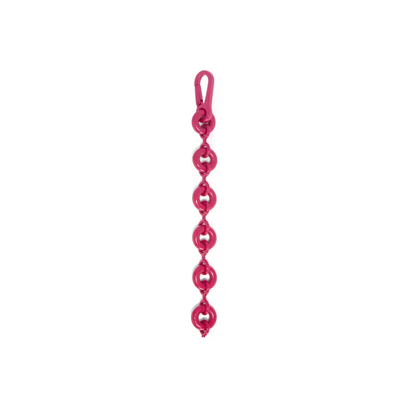 LOEWE Brass Chain Belt Shoulder Strap Bag Strap Women's Rouge Red-1