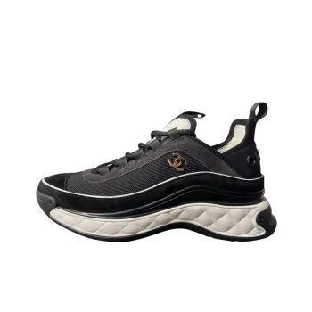 CHANEL Sports Casual Shoes Women's Black