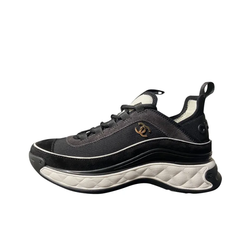 CHANEL Sports Casual Shoes Women's Black-0