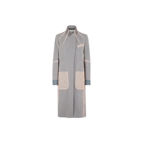 FENDI Coats Women's Gray