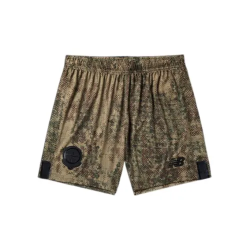 New Balance X STONE ISLAND Casual Shorts Men Olive Green