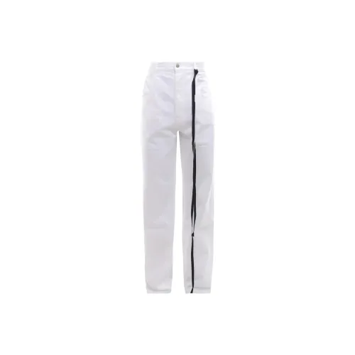 Ann Demeulemeester Jeans Men White