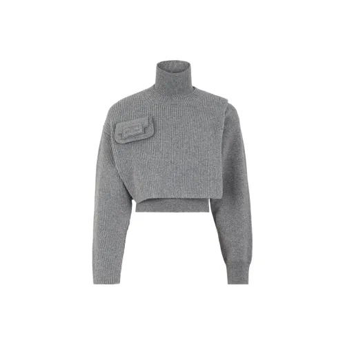 FENDI Cashmere Sweater Women's Gray