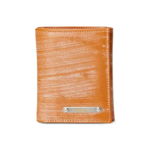 Polo Ralph Lauren Leather Wallet Men's Orange