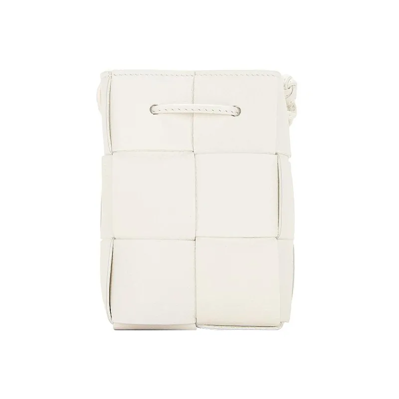 Bottega Veneta Leather Bucket Bags Crossbody Bag, Shoulder Bag Women's White-0